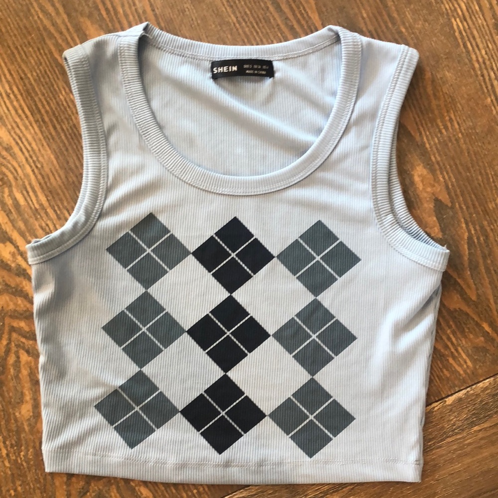 Shein cropped tank- small
